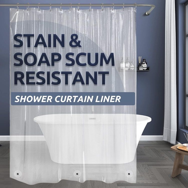 No. 9 - Titanker Clear Shower Curtain Liner - 1