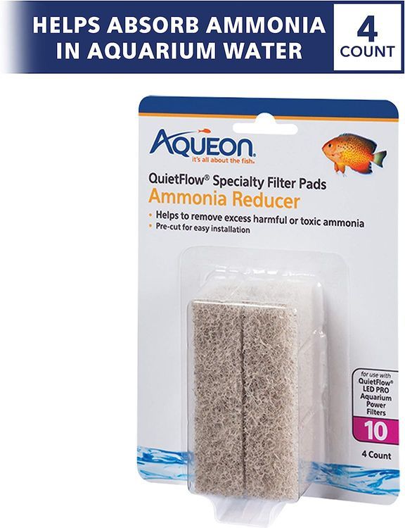 No. 8 - Aqueon QuietFlow LED PRO Ammonia Reducer 4 Count Filter Pads - 2