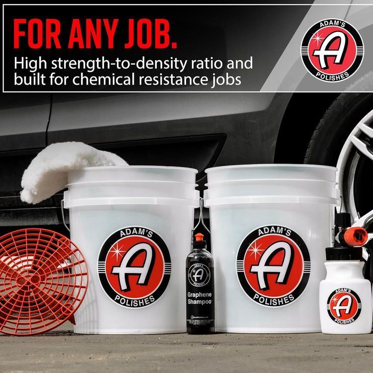 No. 8 - Adam's Polishes Grit Guard Professional Car Detailing Bucket - 5