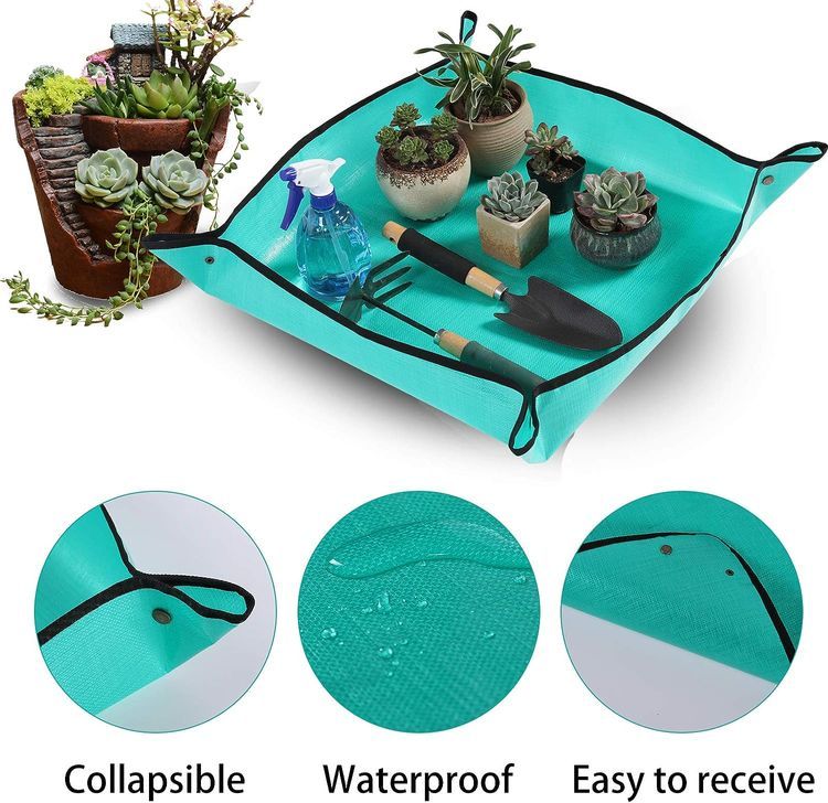 No. 1 - Owl Focus PE Plant Repotting Mat - 5