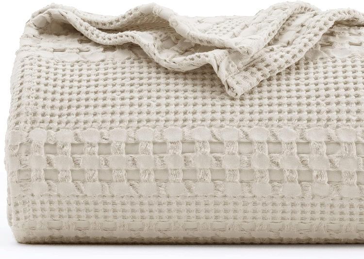 No. 8 - PHF 100% Cotton Waffle Weave Blanket - 1