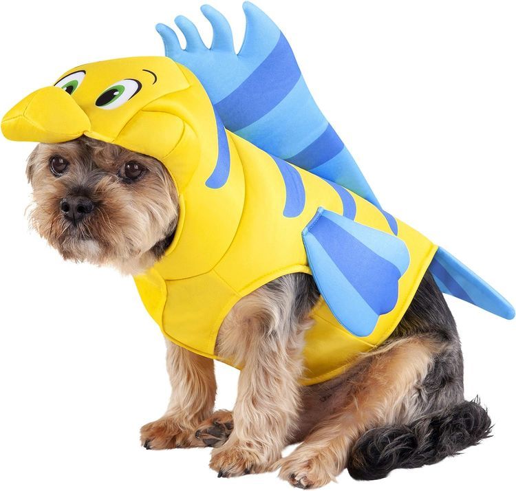 No. 5 - Rubie's Disney Little Mermaid Flounder Pet Costume - 1