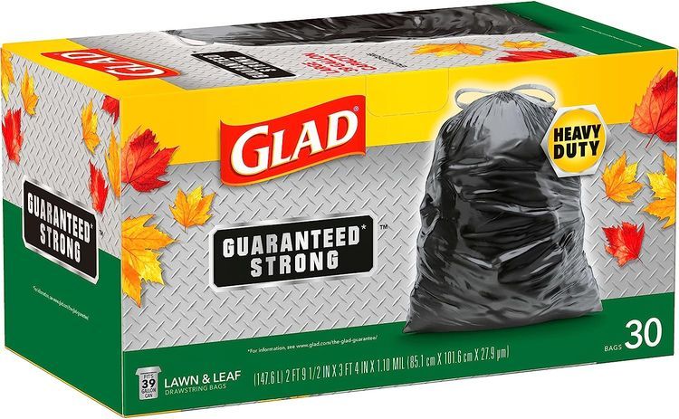 No. 9 - Glad Extra Large Drawstring Lawn and Leaf Bags - 4