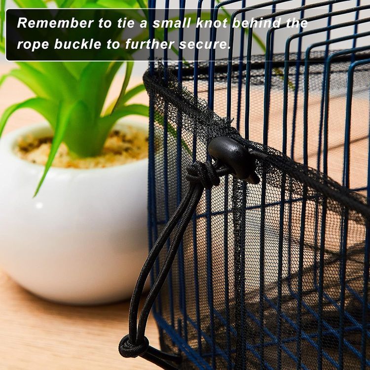 No. 5 - Adjustable Bird Cage Net Cover - 4