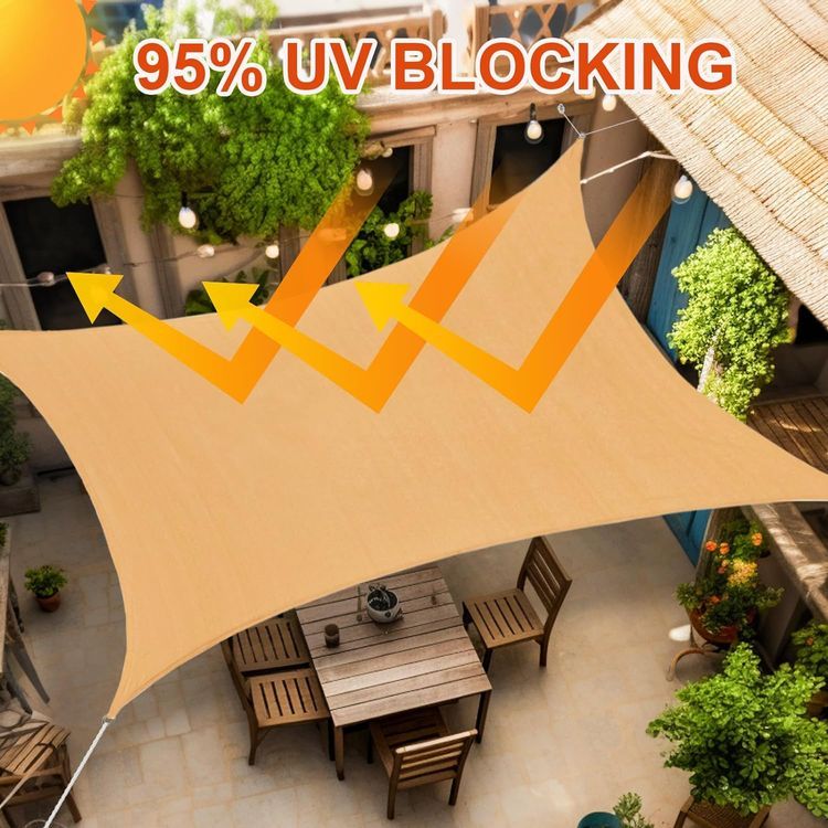 No. 3 - Amagenix Sun Shade Sails Canopy - 4