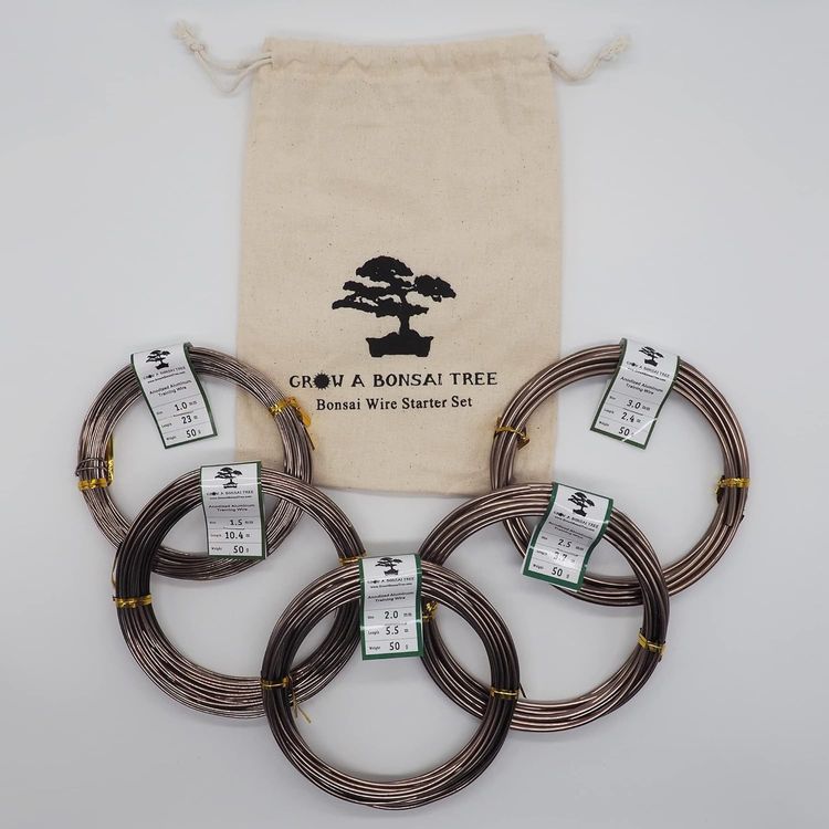 No. 2 - Anodized Aluminum Bonsai Training Wire Starter Set - 2