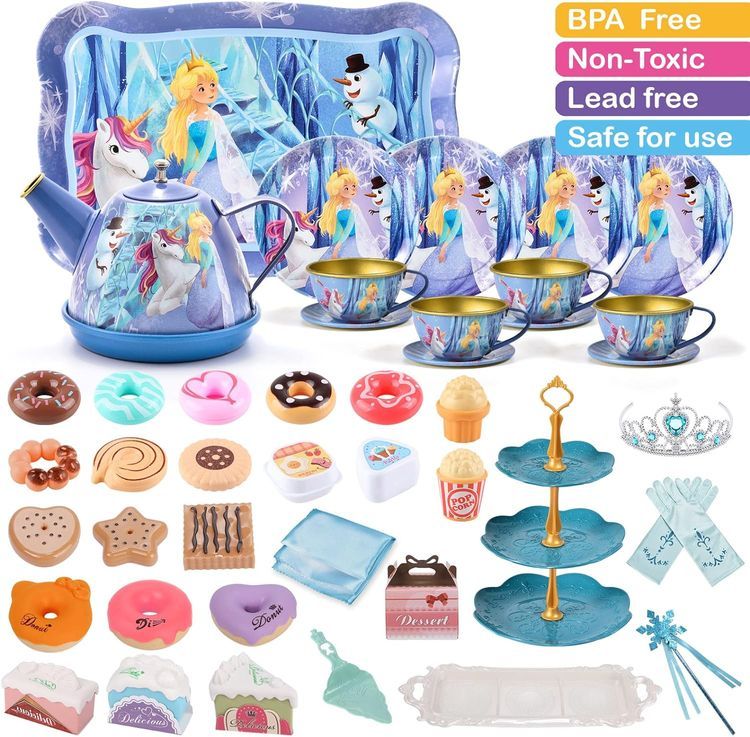 No. 8 - Golray Pretend Princess Tea Set - 3