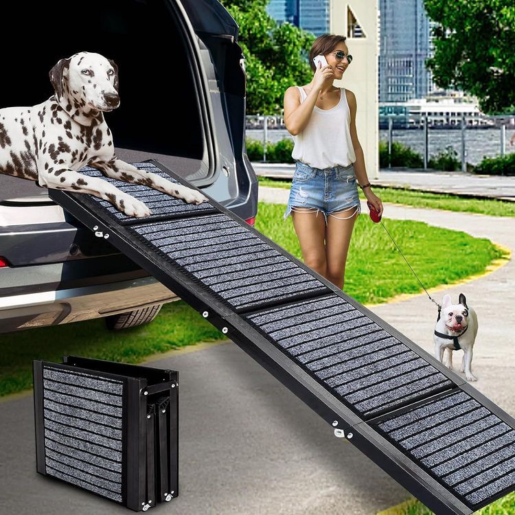 No. 7 - CJYMMFAN Dog Car Ramp - 1