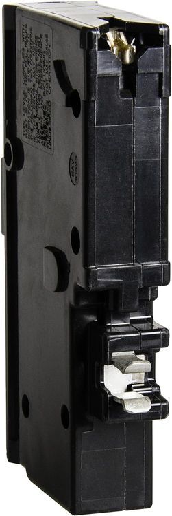 No. 3 - Square D by Schneider Electric Homeline 15 Amp Plug-On Neutral Combination Arc Fault Circuit Breaker - 4