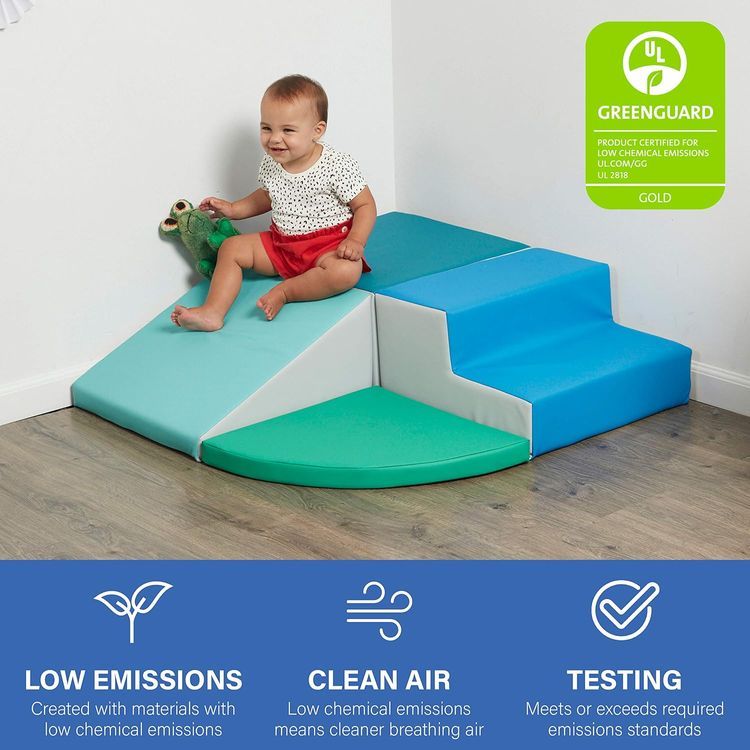 No. 8 - Factory Direct Partners 11619-CTGN SoftScape Toddler Playtime Corner Climber - 4