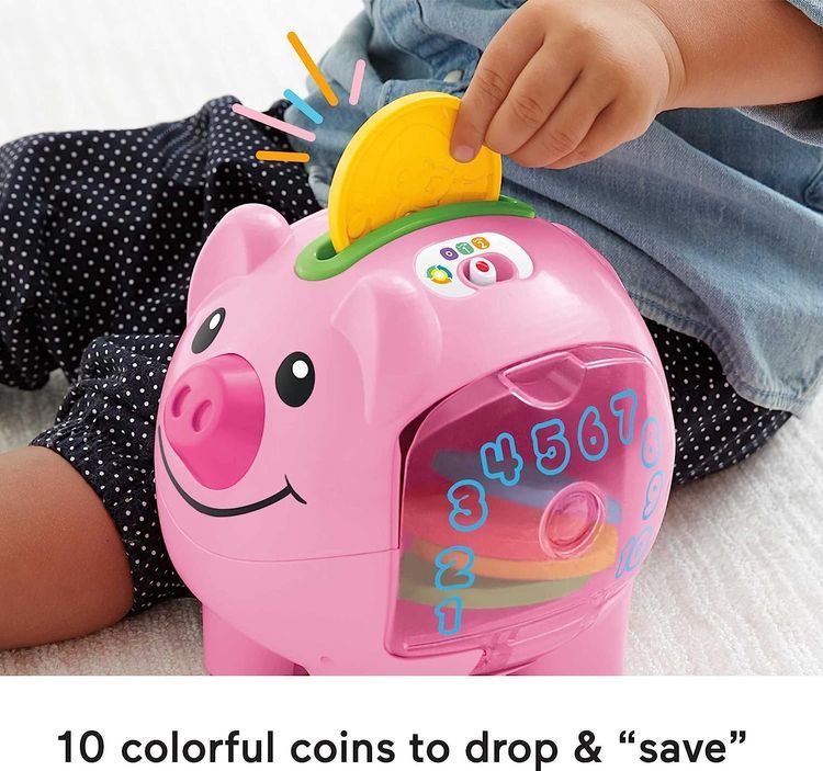 No. 4 - Fisher-Price Laugh & Learn Smart Stages Piggy Bank - 5