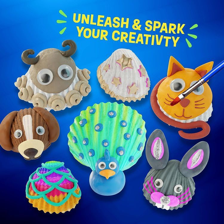 No. 10 - Kids Sea Shell Painting Kit - 2