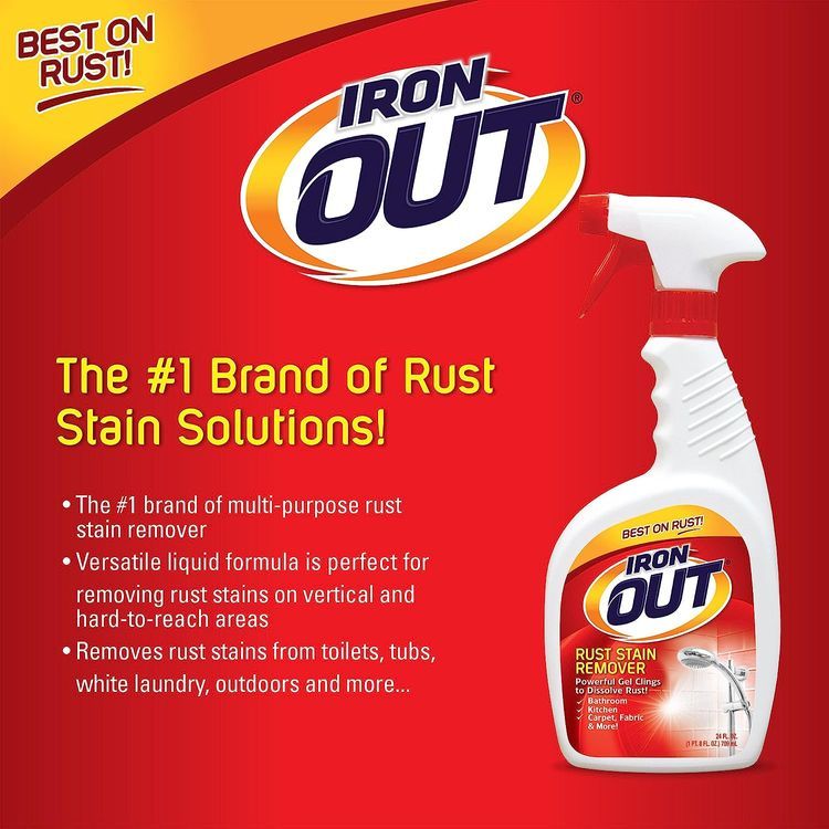 No. 1 - Iron OUT Spray Gel Rust Stain Remover - 5