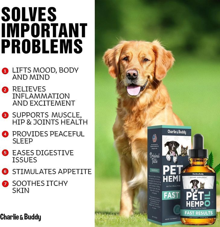 No. 1 - Charlie & Buddy Pet Hemp Oil - 2