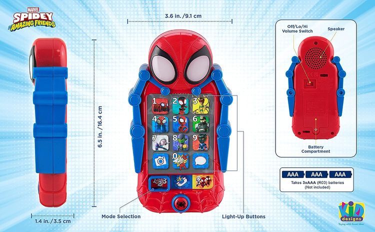 No. 9 - Spidey Kids Phone - 5