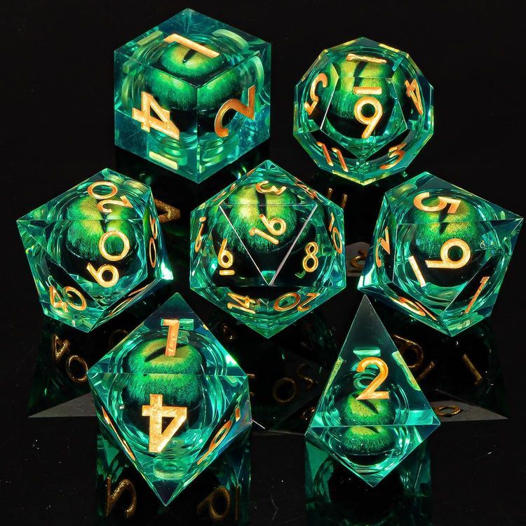 No. 9 - KERWELLSI Beholder's Dragon Eye Dice - 2