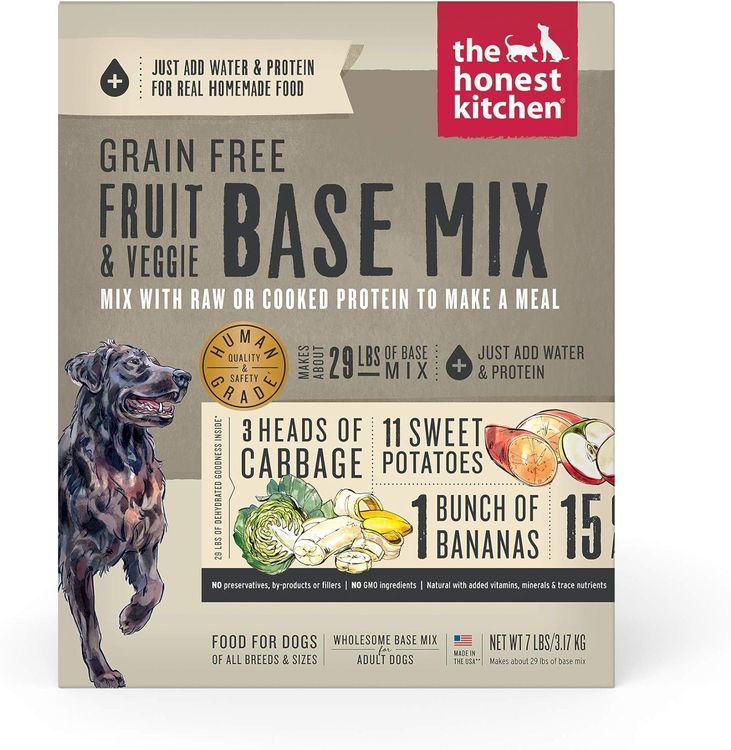 No. 3 - The Honest Kitchen Dehydrated Grain Free Fruit & Veggie Base Mix Dog Food - 1