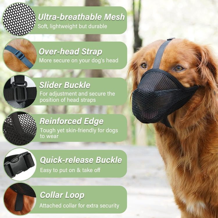 No. 3 - Mayerzon Soft Mesh Dog Muzzle - 2