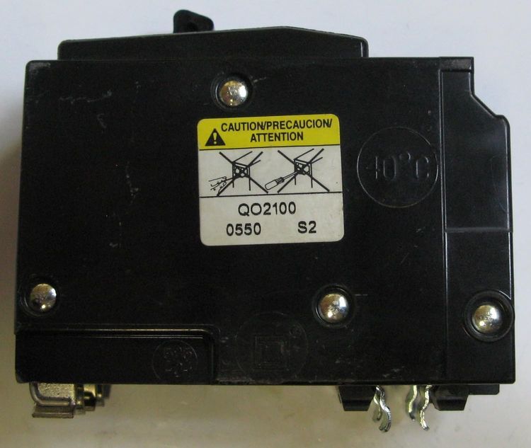 No. 6 - Square D QO2100C Circuit Breaker - 3