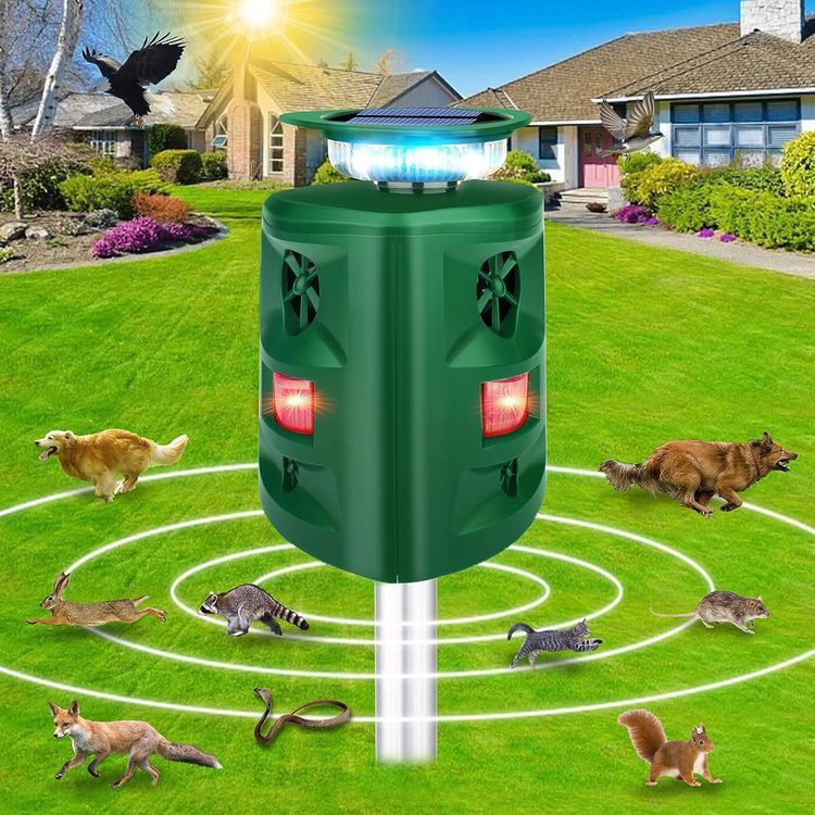 No. 5 - Defendy Ultrasonic Solar Animal Repeller - 1