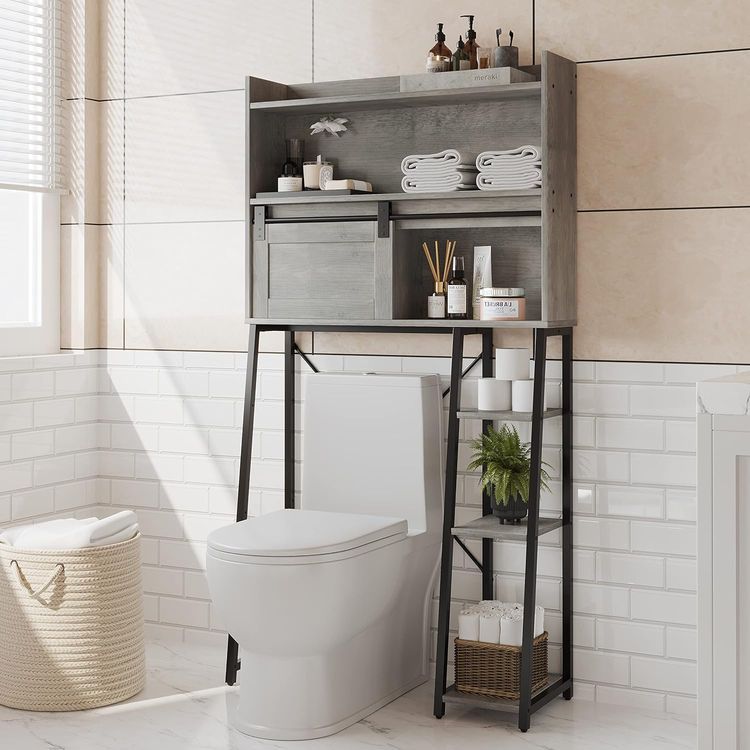 No. 10 - Furniouse Over The Toilet Storage Cabinet - 1