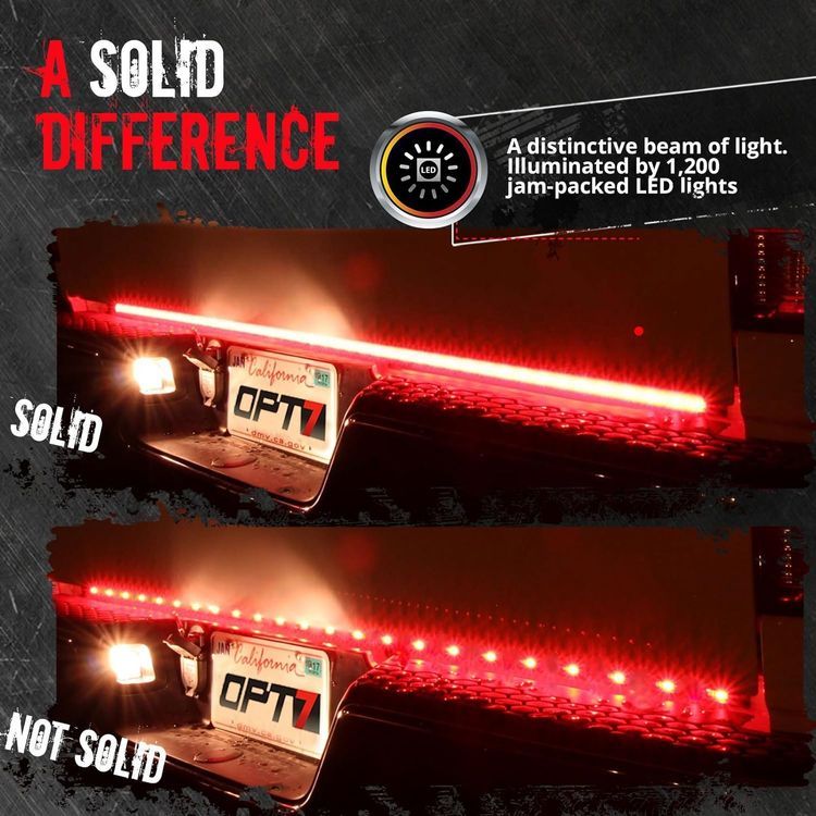 No. 2 - OPT7 Redline Triple Row LED Tailgate Light Bar - 5