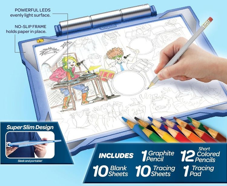 No. 4 - Crayola Light Up Tracing Pad - 5