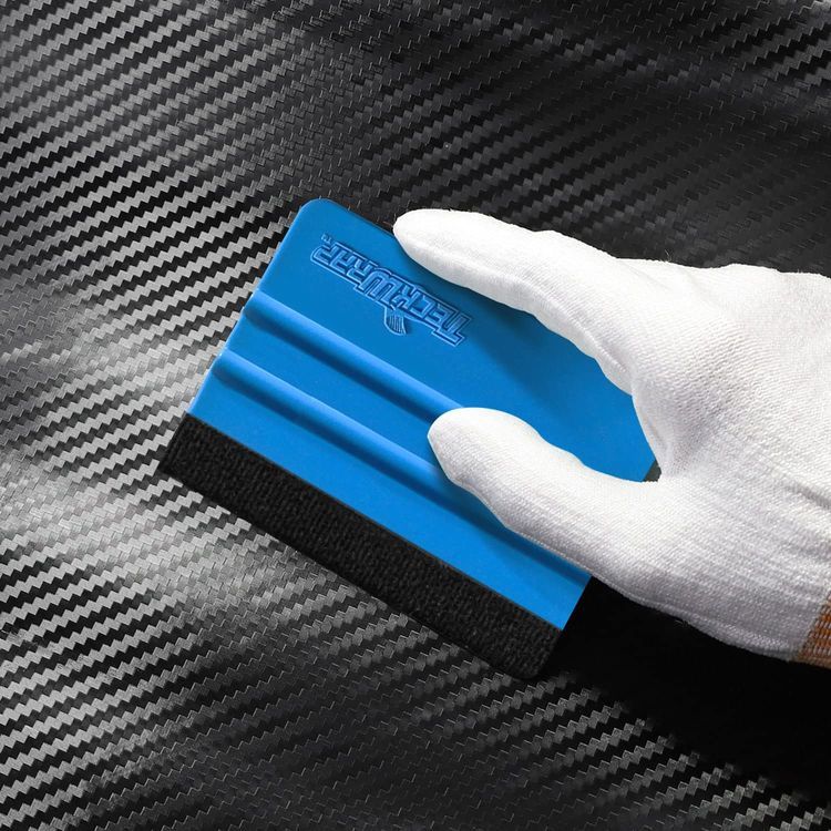 No. 3 - TECKWRAP Plastic Felt Edge Squeegee - 5