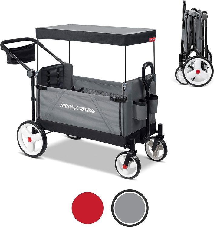 No. 1 - Radio Flyer City Luxe Stroll ‘N Wagon - 1