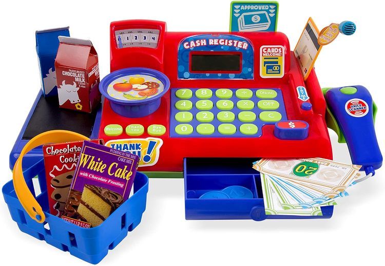 No. 6 - Boley Pretend Cash Register - 1