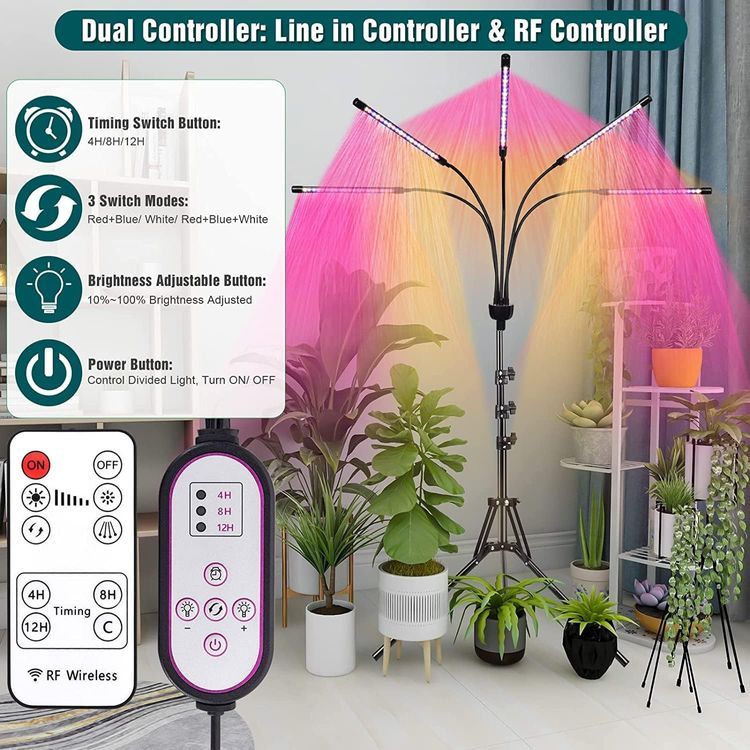 No. 5 - KEELIXIN Grow Lights for Indoor Plants - 3