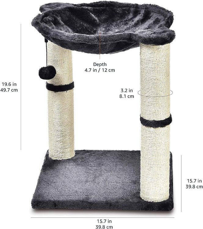 No. 7 - Amazon Basics Cat Tower - 3