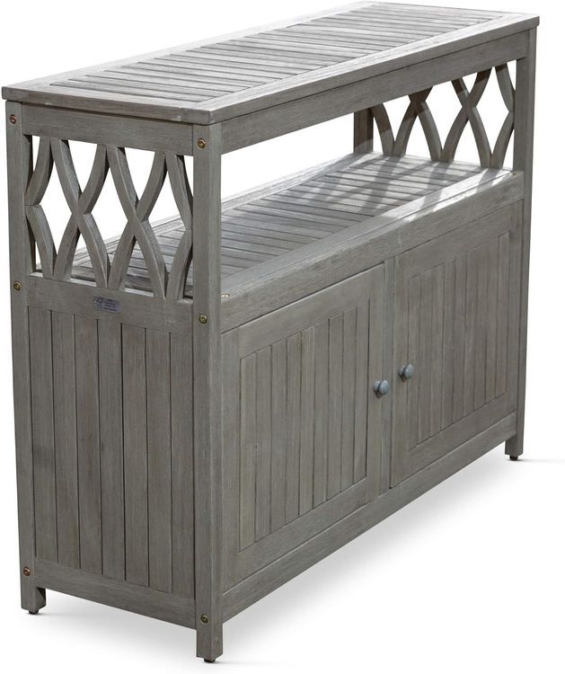 No. 3 - DTY Outdoor Living Longs Peak Eucalyptus Sideboard - 4