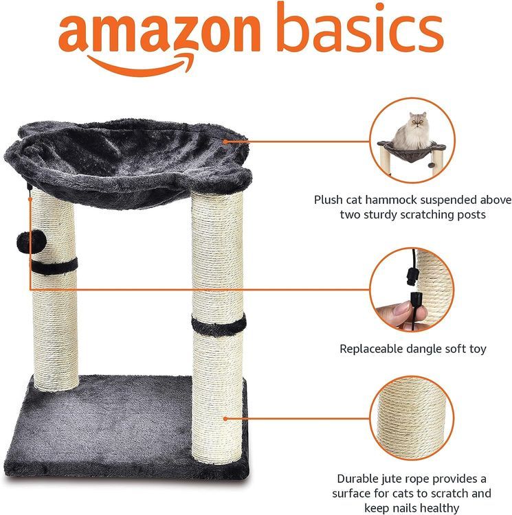 No. 7 - Amazon Basics Cat Tower - 2