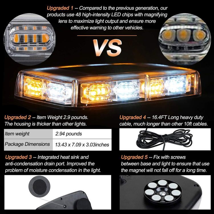 No. 1 - ASPL Roof Top Strobe Light Bar - 2