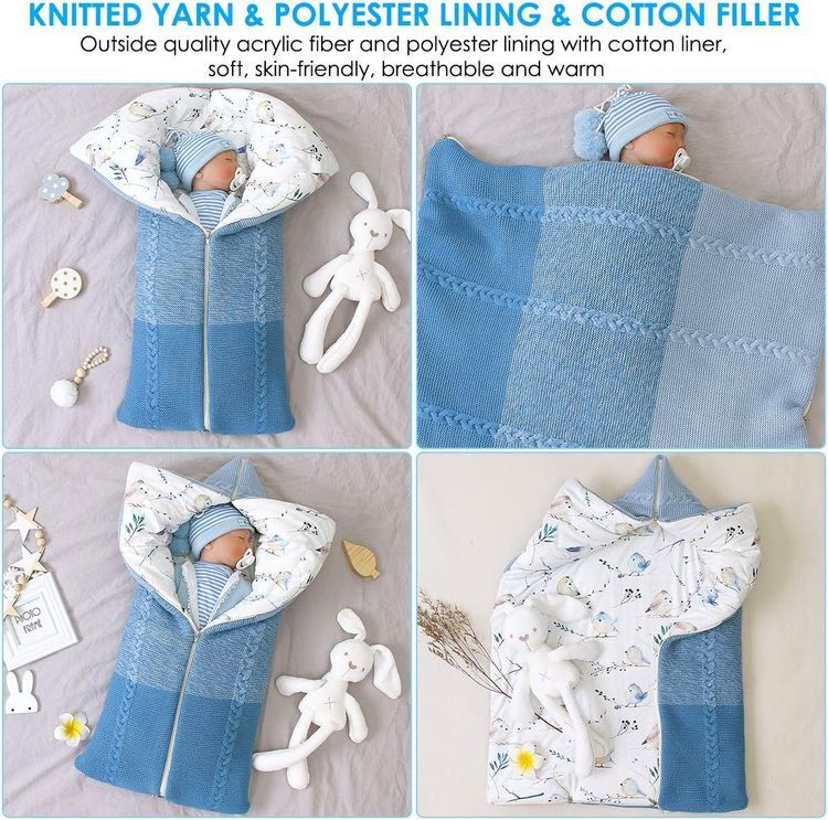 No. 7 - Petyoung Newborn Baby Swaddle Blanket - 5