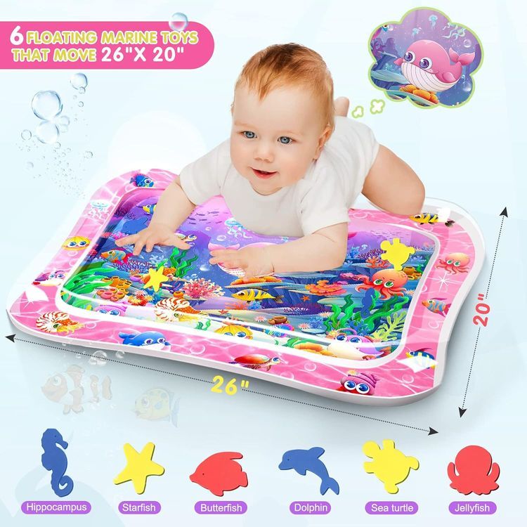 No. 3 - Infinno Baby Tummy Time Water Mat - 4
