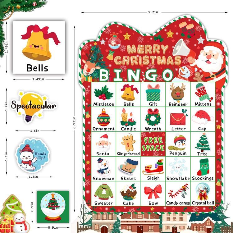 No. 7 - Christmas Bingo Game - 3