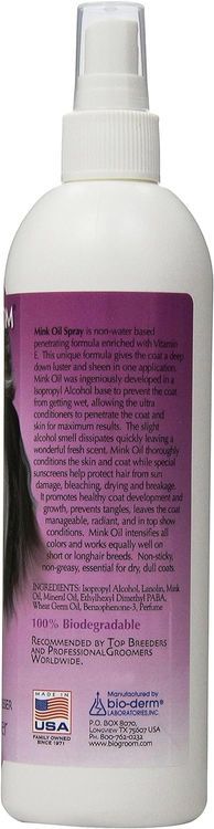 No. 6 - Bio-groom Mink Oil Spray - 3