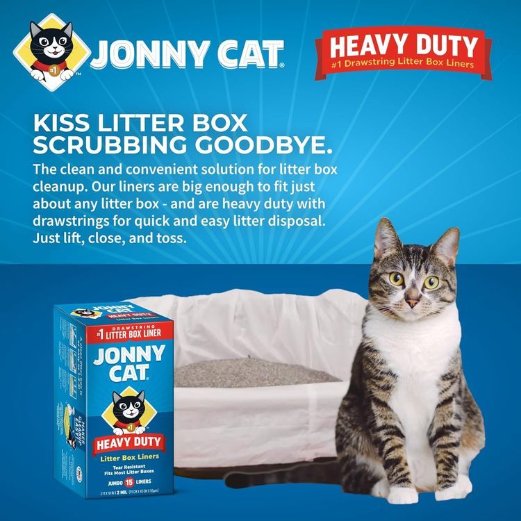 No. 2 - Jonny Cat Litter Box Liners - 4