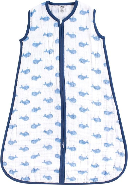 No. 8 - Hudson Baby Muslin Cotton Sleeveless Wearable Sleeping Bag - 1