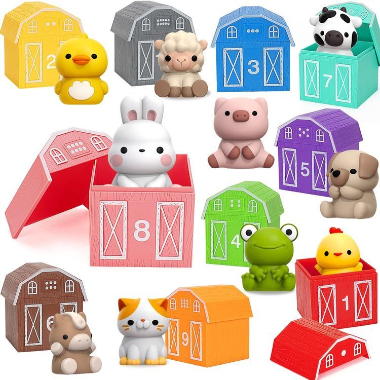 No. 9 - Aigybobo Farm Animals Toy Set - 1
