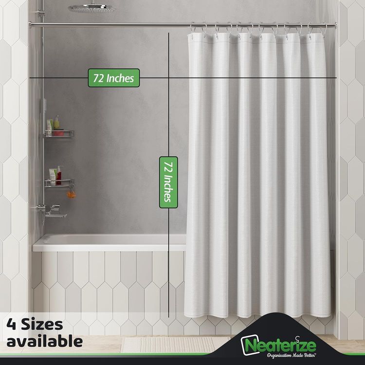 No. 4 - NEATERIZE Shower Curtain - 3