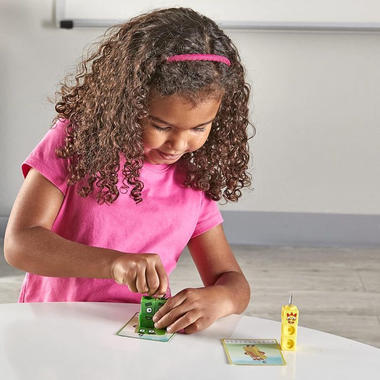 No. 10 - hand2mind MathLink Cubes Numberblocks 1-10 Activity Set - 4