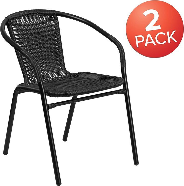 No. 8 - EMMA + OLIVER Patio Dining Chairs - 2