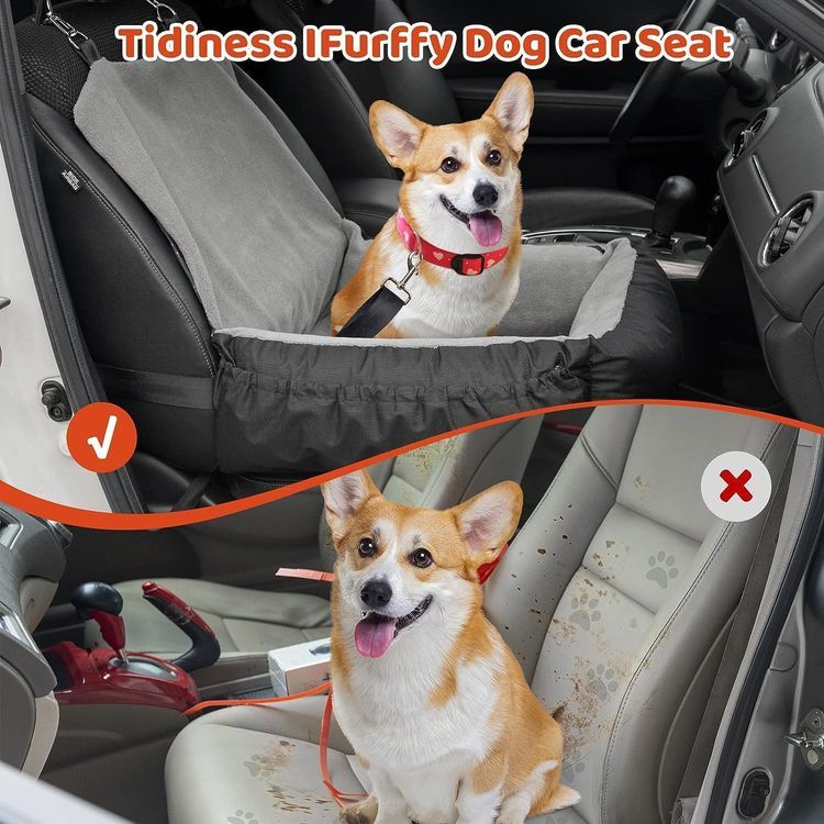 No. 6 - IFurffy Car Seat for Dogs - 4