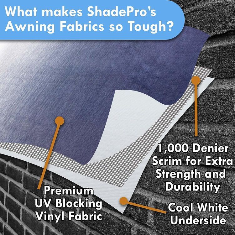 No. 2 - ShadePro RV Awning Fabric Replacement - 3