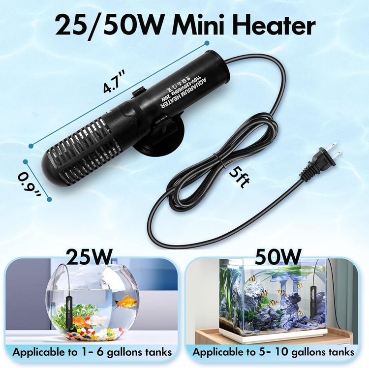 No. 1 - Orlushy Aquarium Heater - 2