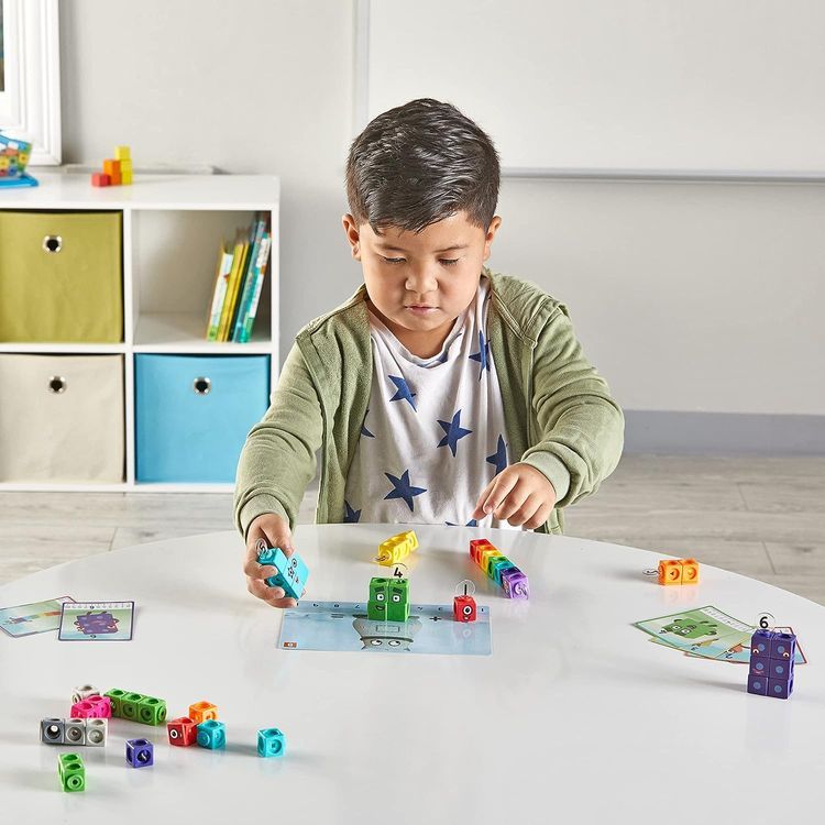 No. 10 - hand2mind MathLink Cubes Numberblocks 1-10 Activity Set - 5