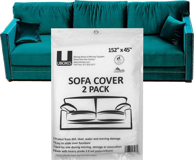 No. 10 - UBOXES SOFA Moving Covers (2 Pack) - 3